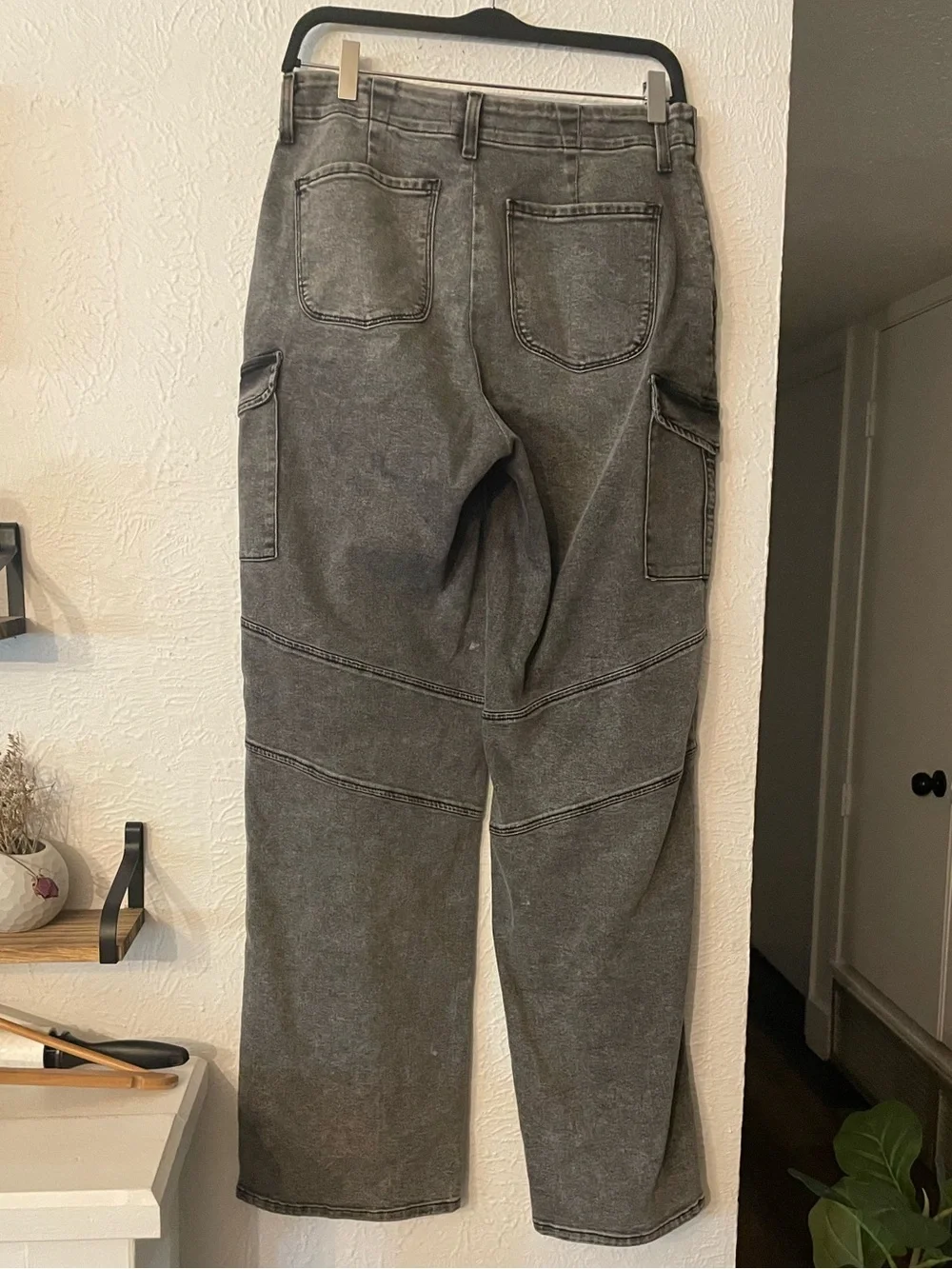 L'AGENCE Brooklyn High Rise Utility Wide Leg Jeans Size 29